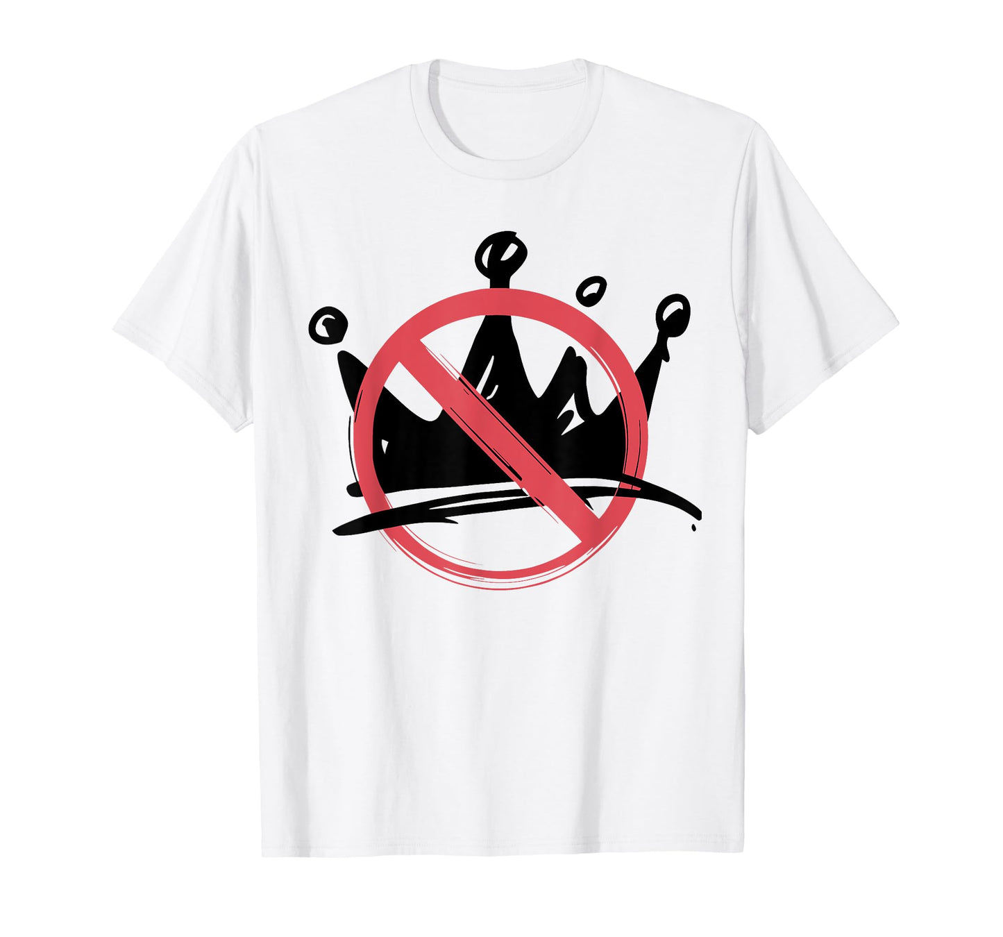 No Kings In America Pro Democracy Anti Monarchy Oligarchy T-Shirt