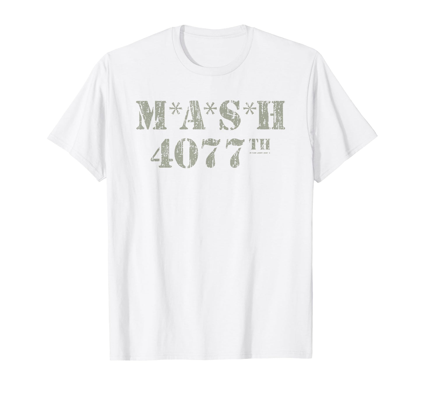 Retro 4077 Army Military Vintage T-Shirt