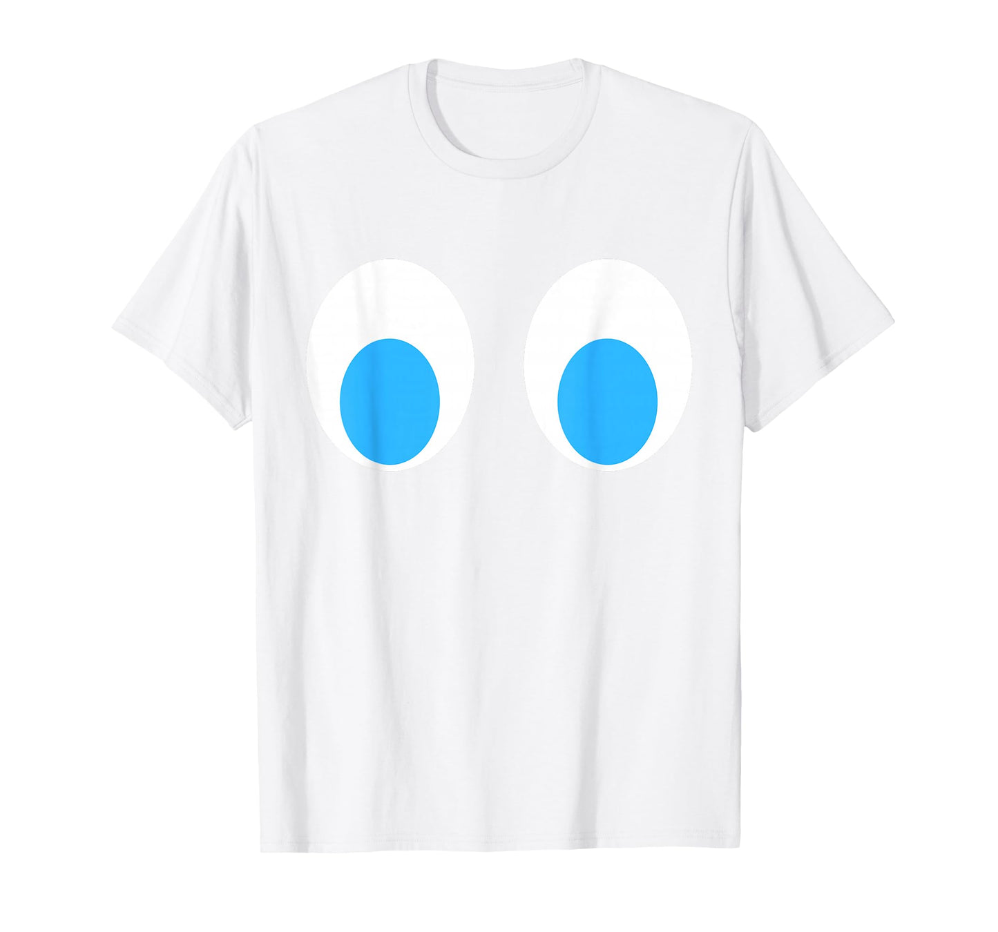 DIY Arcade Game Ghost Eyes Halloween Group Costume T-Shirt