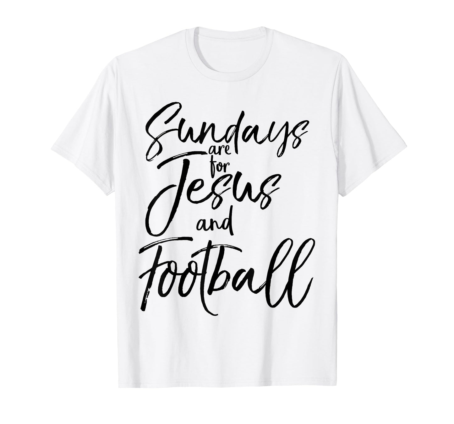 Sundays are for Jesus and Football Vintage Christian Shirt