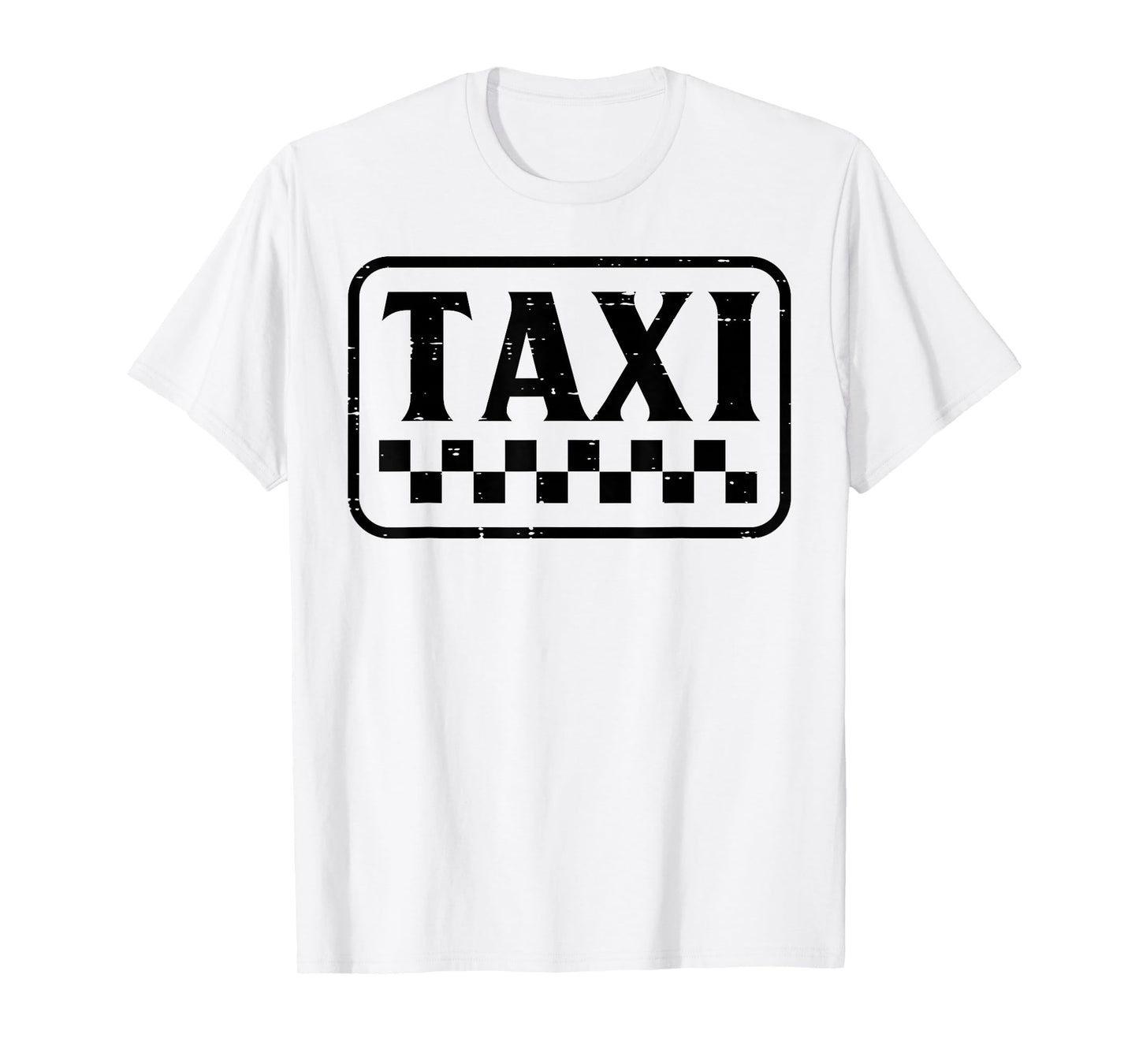 Halloween Taxi Funny Cab Driver Costume Dad Men Women Kids T-Shirt