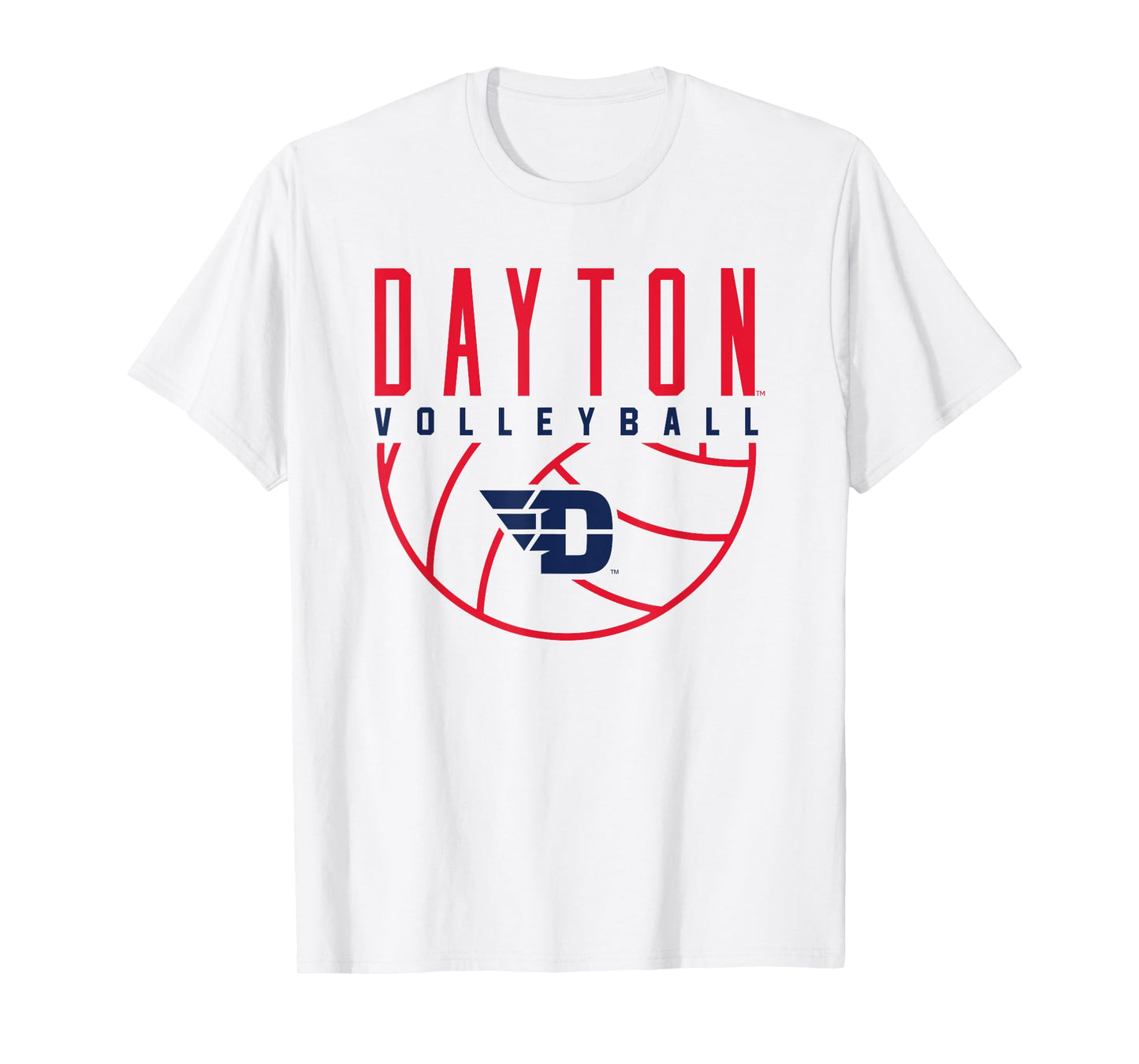 University of Dayton Flyers Volleyball Arch T-Shirt