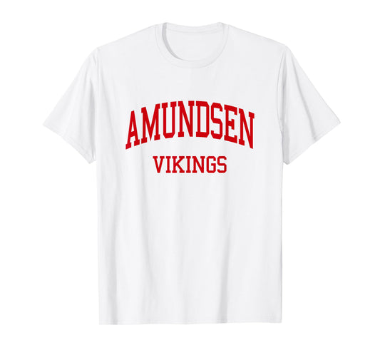 Amundsen High School HS Chicago IL Retro T-Shirt
