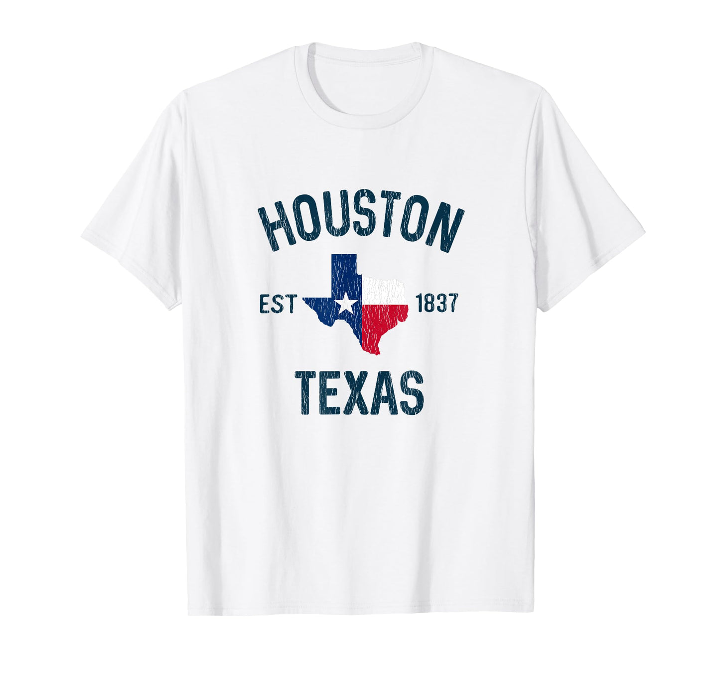 Houston Texas Gifts Souvenirs Men Women Kid Est 1837 Houston T-Shirt