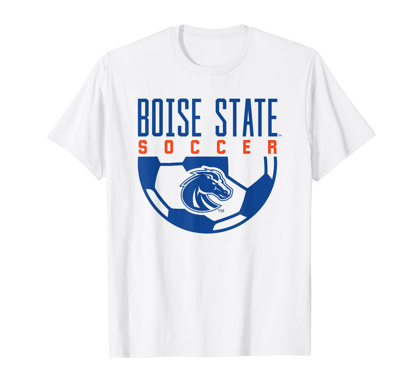 Boise State University BSU Broncos Soccer Arch T-Shirt