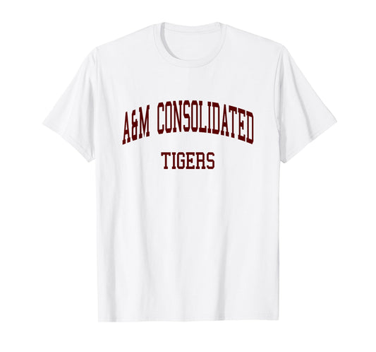 A&M Consolidated High School HS College Station TX Retro T-Shirt