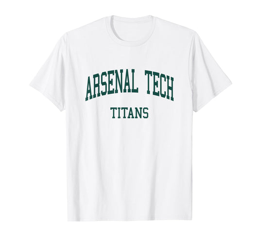Arsenal Technical High School HS Indianapolis in Retro T-Shirt