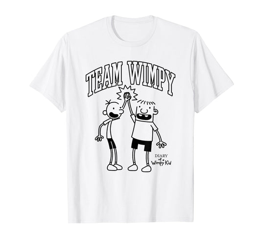Diary of a Wimpy Kid Team Wimpy High Five Funny T-Shirt