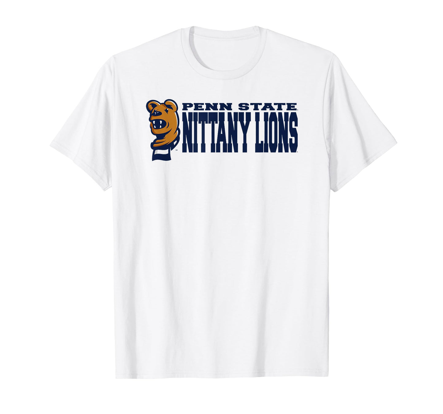Penn State Nittany Lions Mascot White Officially Licensed T-Shirt