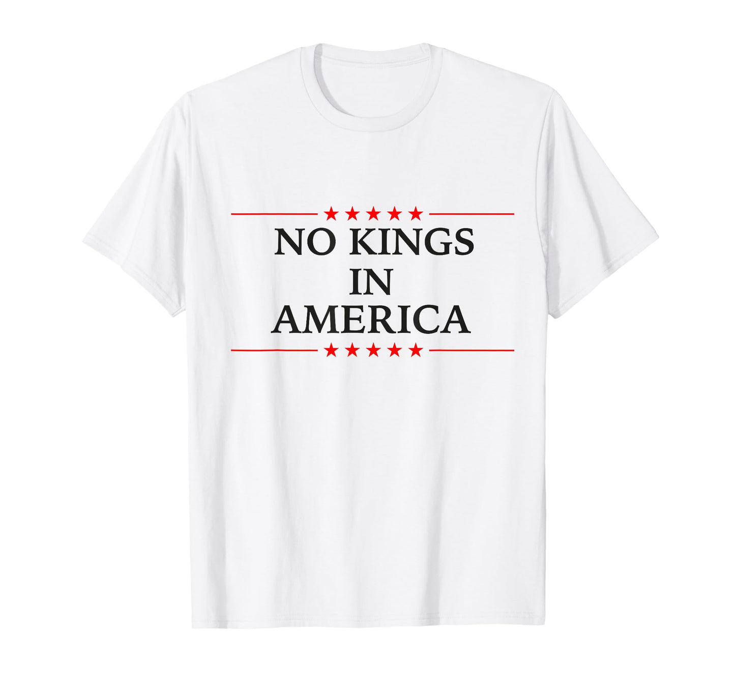 No Kings in America flag Protest Save Democracy T-Shirt