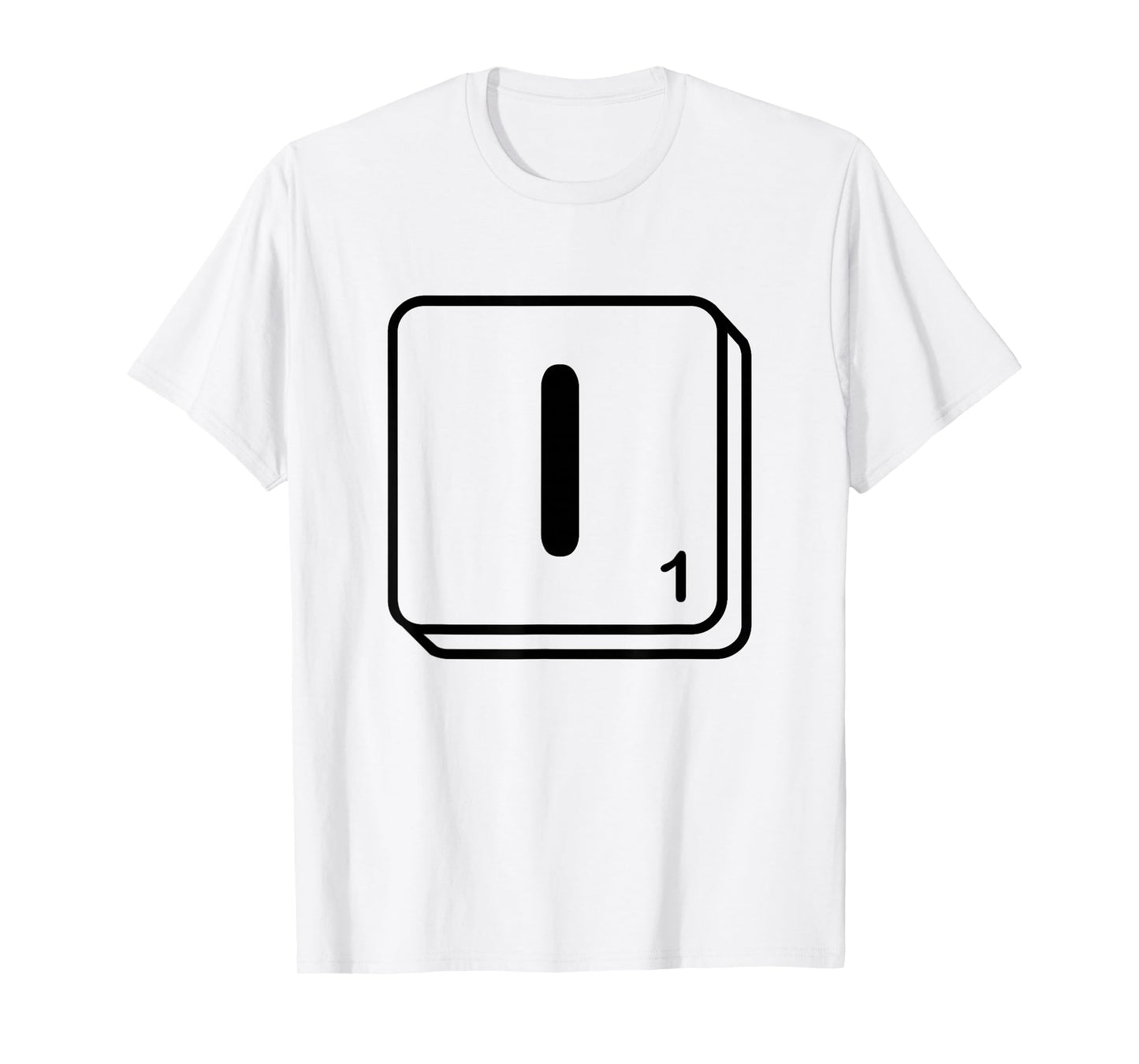 Letter I Word Game Tile T-Shirt