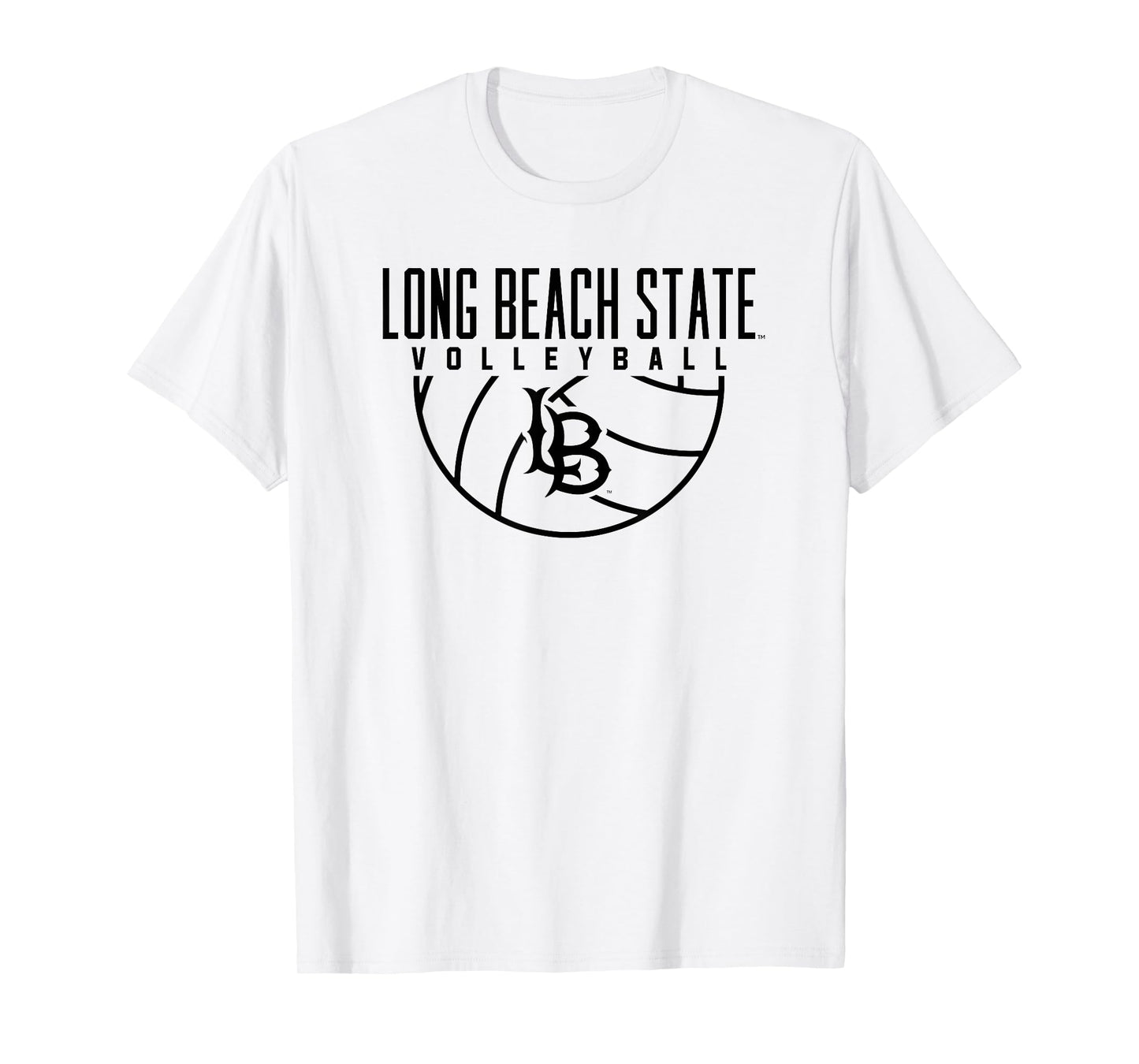 Cal State Long Beach CSULB Volleyball Arch T-Shirt