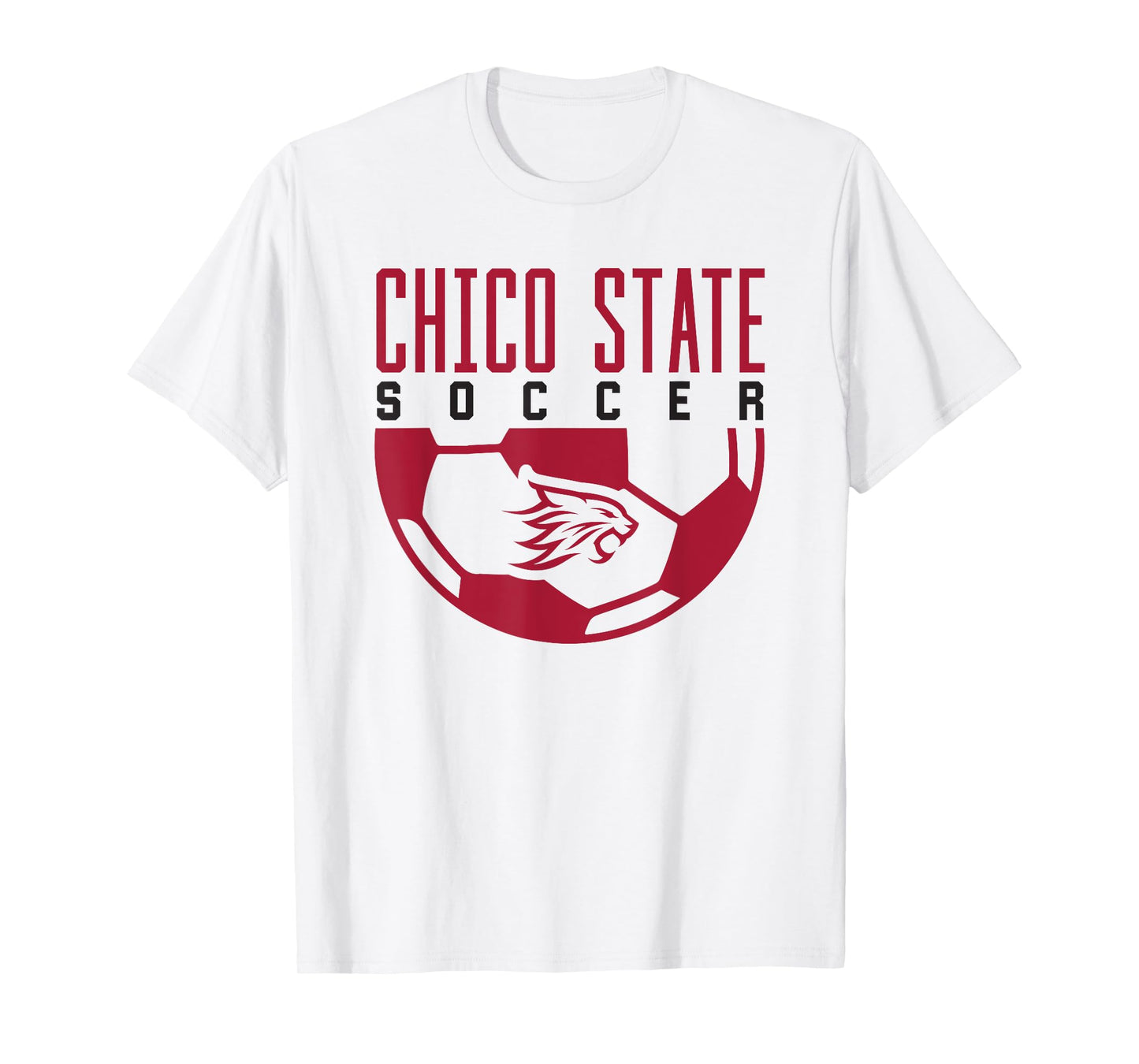 Chico State Wildcats Soccer Arch T-Shirt