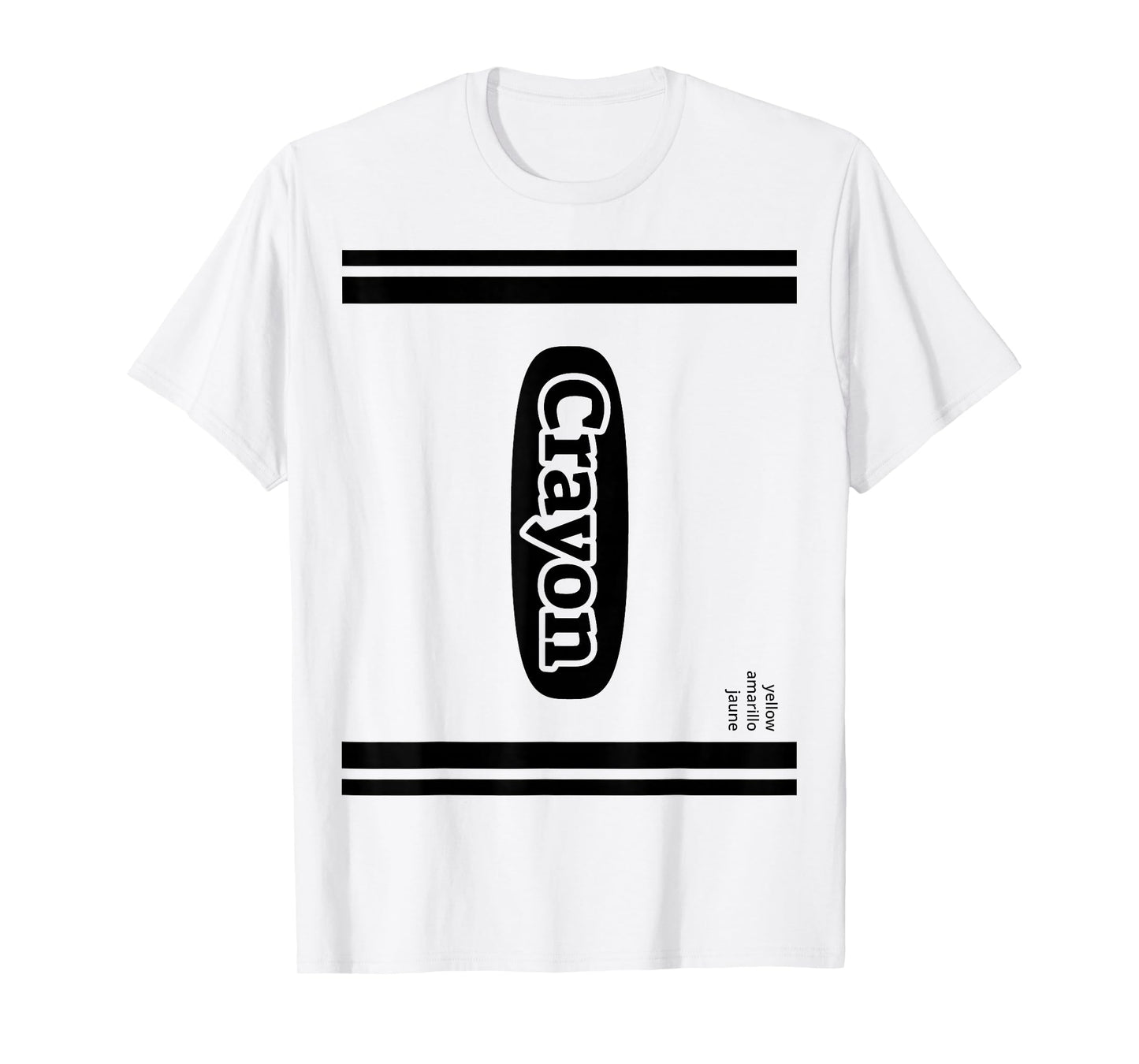 Crayon Yellow Costume T-Shirt