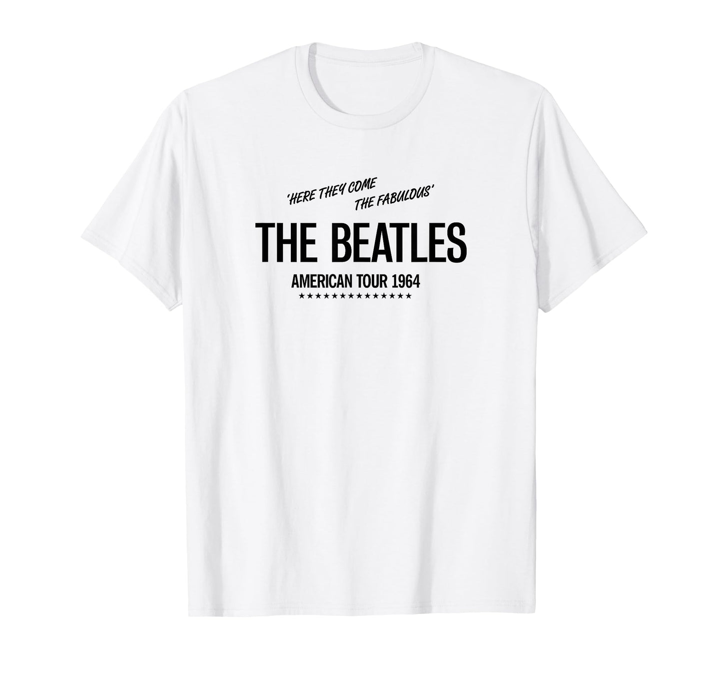 The Beatles - American Tour 1964 City Dates T-Shirt