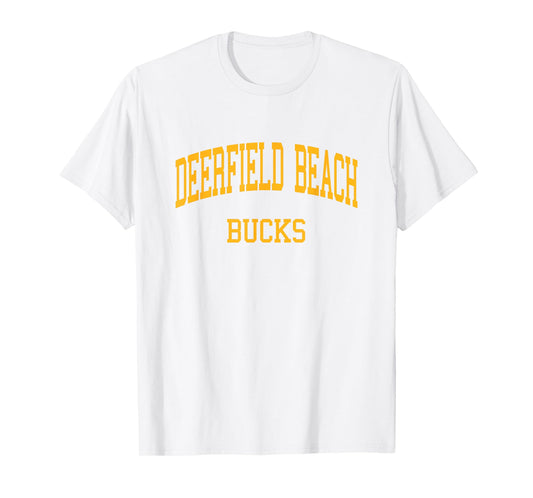 Deerfield Beach High School HS Deerfield Beach FL Retro SPOR T-Shirt
