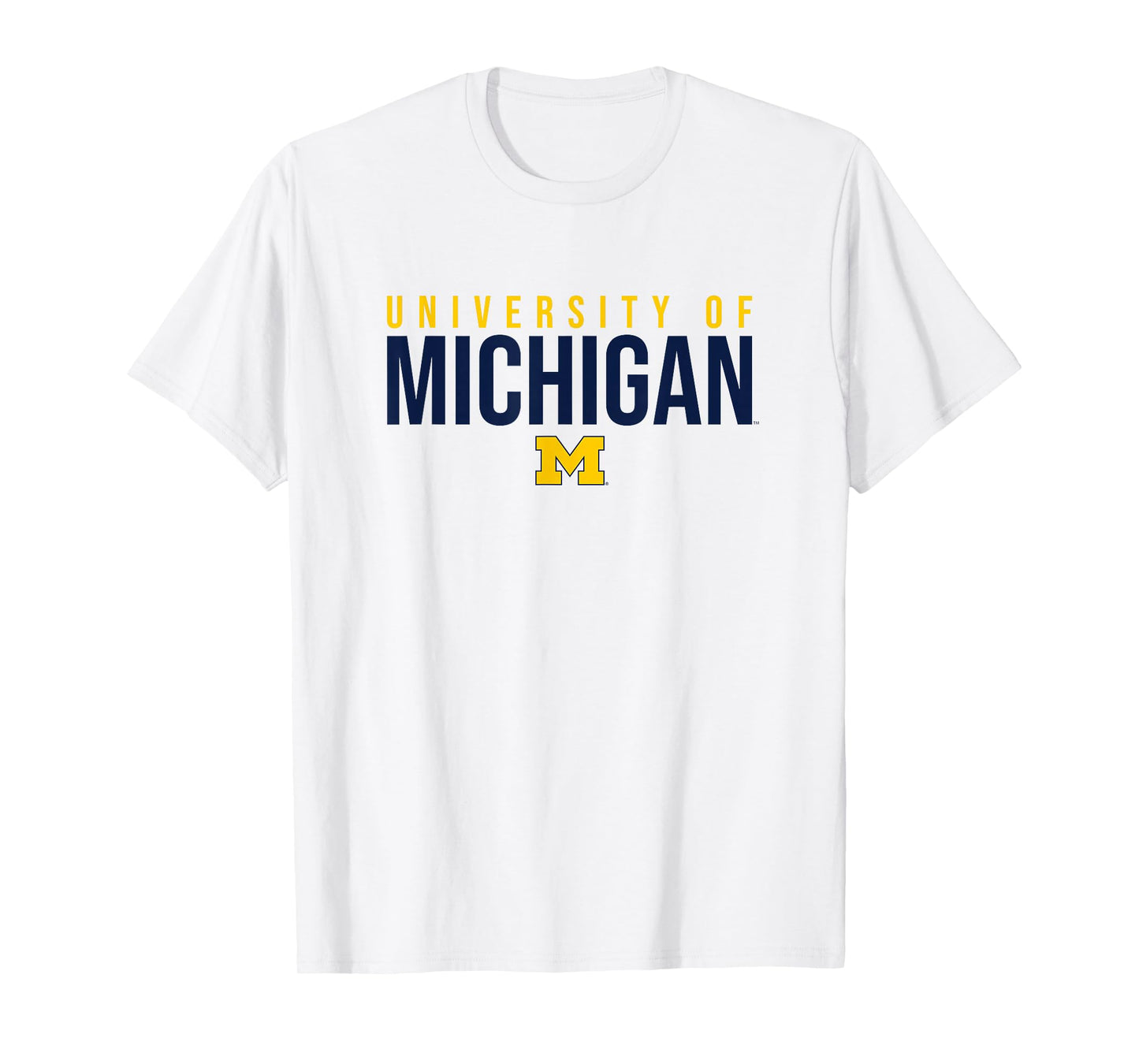 University of Michigan Wolverines U of M Stacked T-Shirt