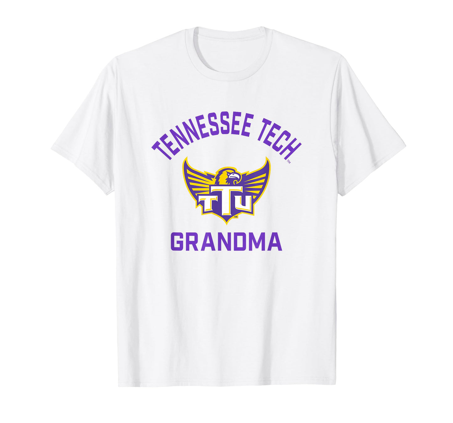 Tennessee Tech Golden Eagles Arched Grandma T-Shirt