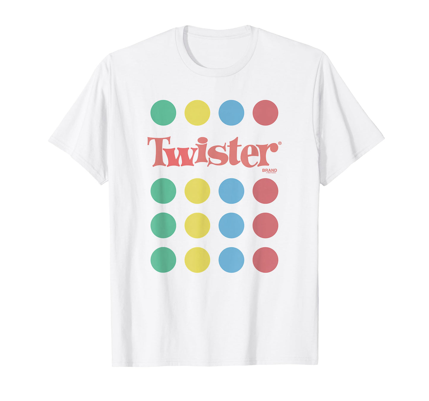 Twister Unfold The Mat Circles Color Dots Retro Game T-Shirt
