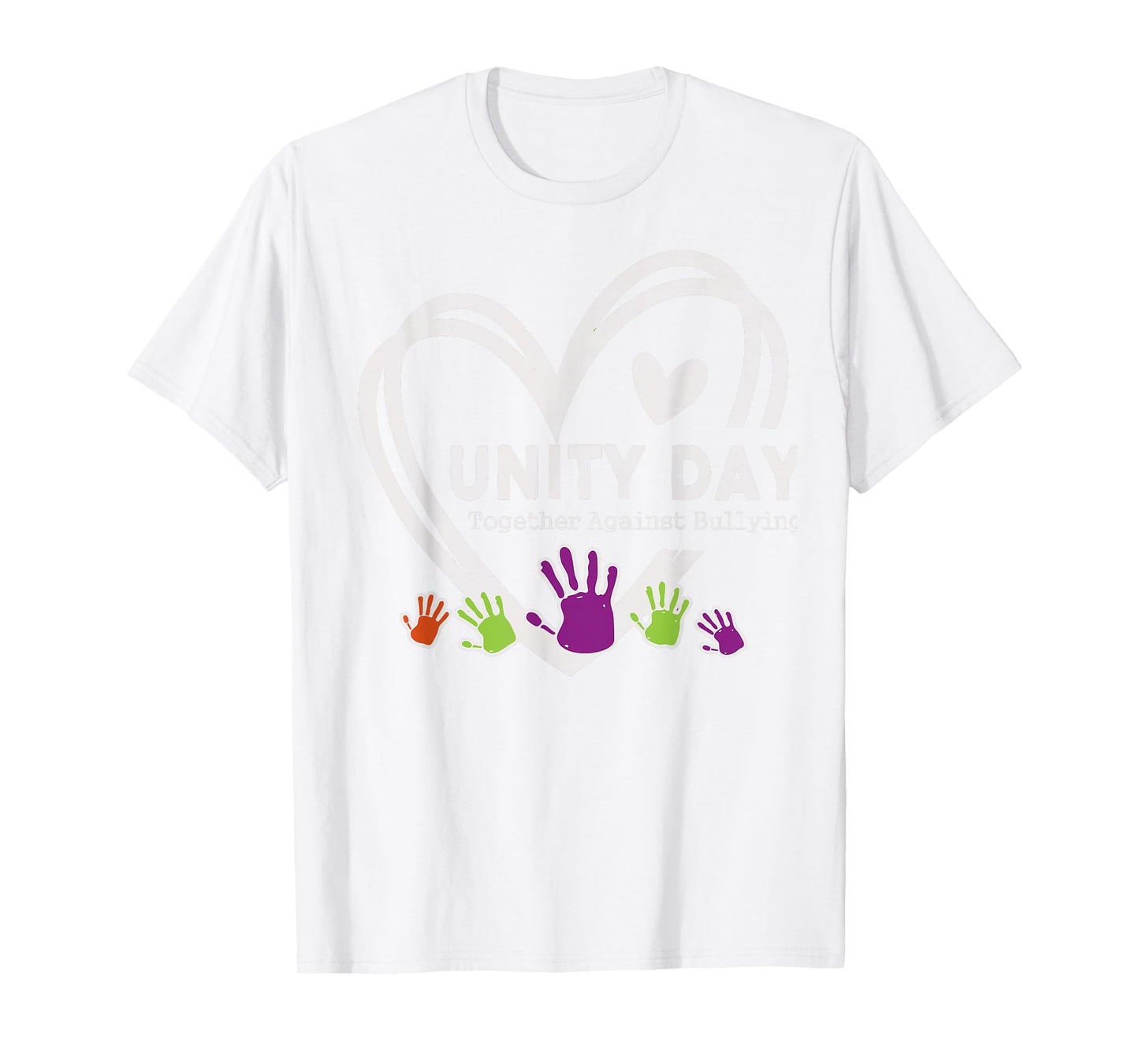 Together Against Bullying Orange Anti Bullying Unity Day Kid T-Shirt