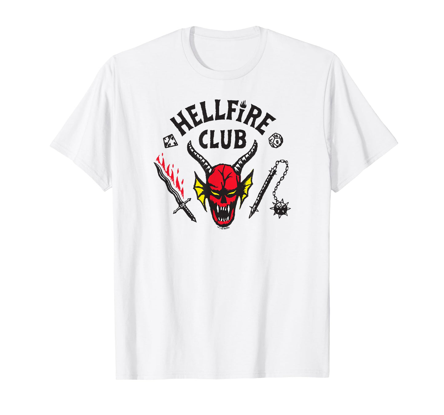 Stranger Things Hellfire Club Officially Licensed T-Shirt