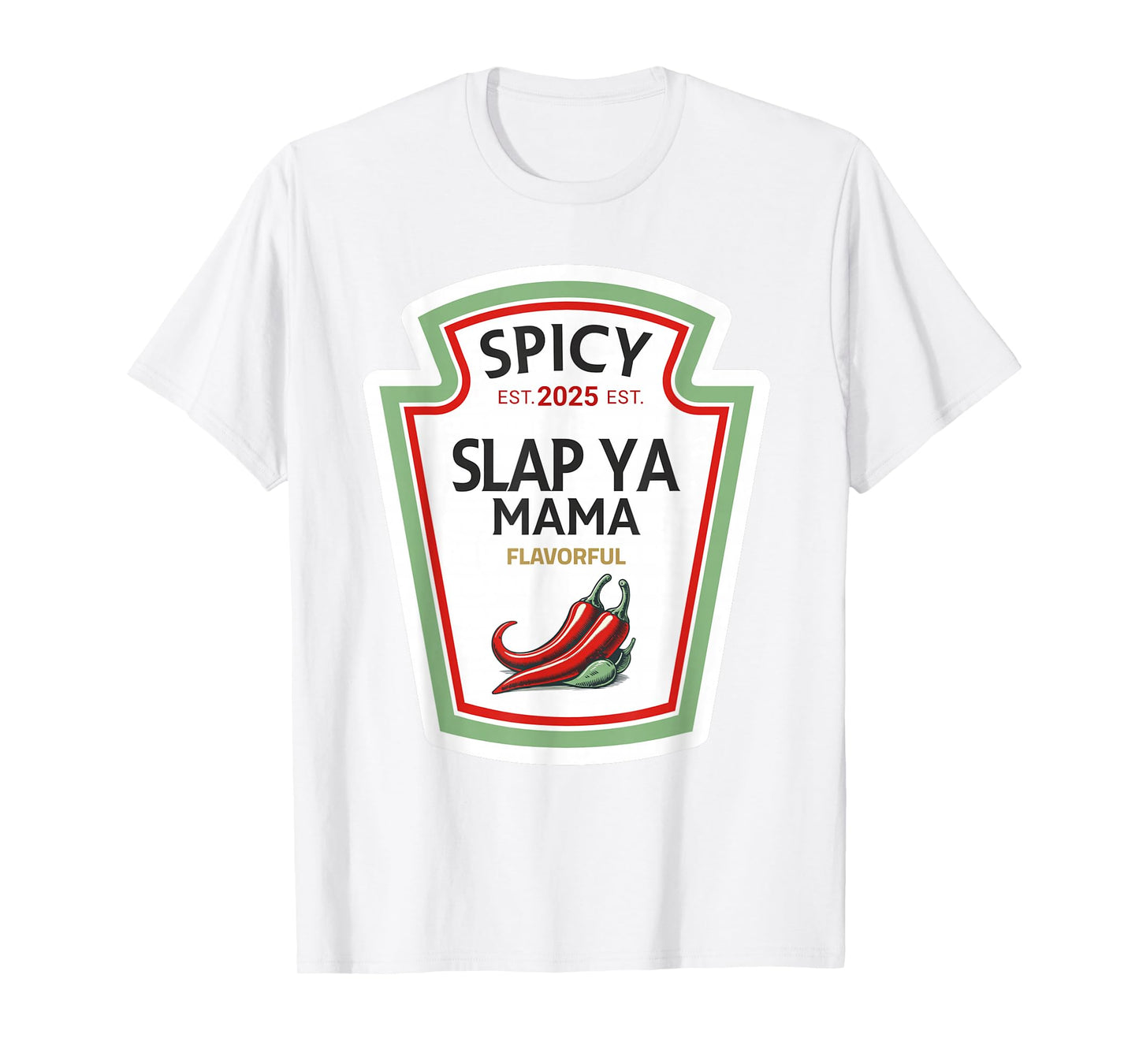 funny halloween shirt 2025 Gift Red Spicy Slap Ya mama DIY T-Shirt