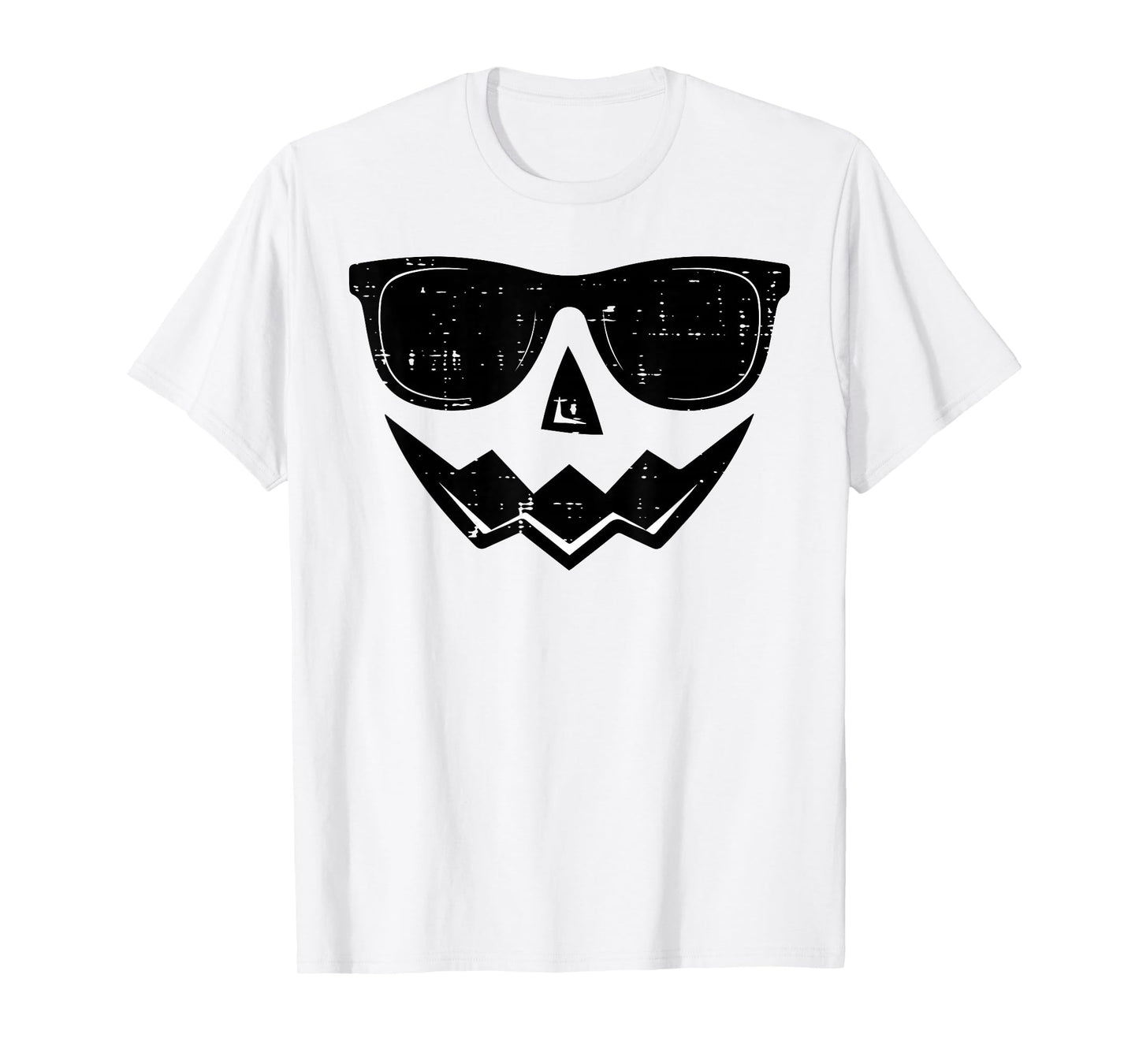 Jack-O-Lantern Scary Pumpkin Face Halloween Boys Kids Men T-Shirt
