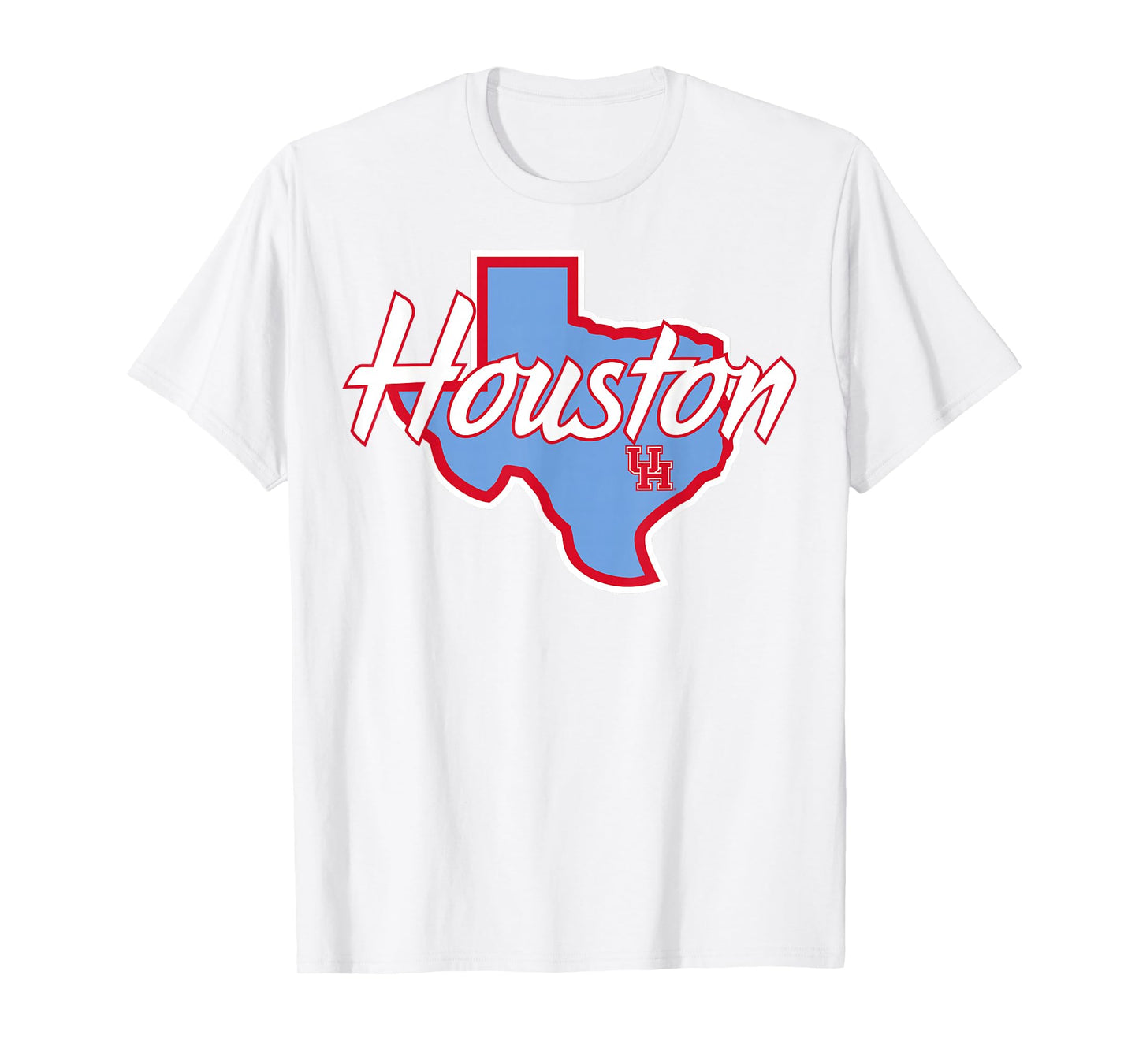 University of Houston | Houston Blue Collection State Icon T-Shirt