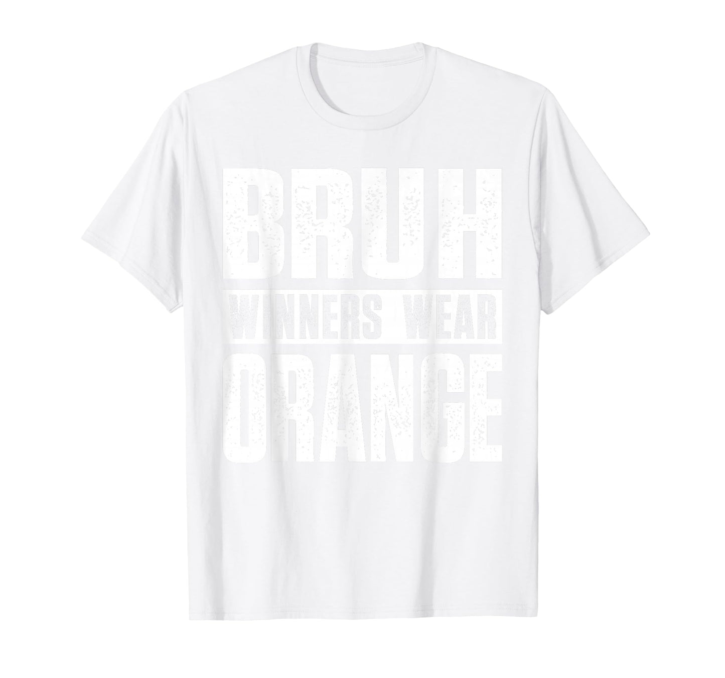 Winners Wear Orange Team Spirit Week Sports Day Color War T-Shirt