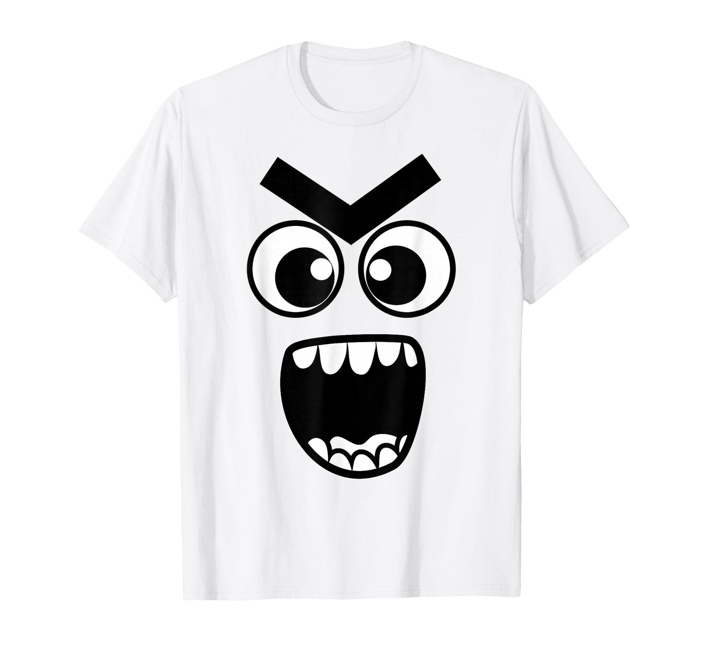 Creepy Carrots Face Funny Halloween Costume Kids and Adults T-Shirt