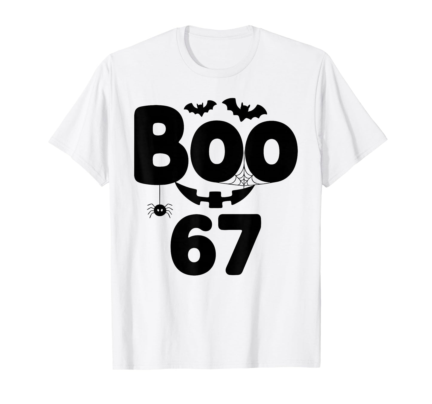 Boo 67 Halloween Six Seven Meme Party Costume T-Shirt