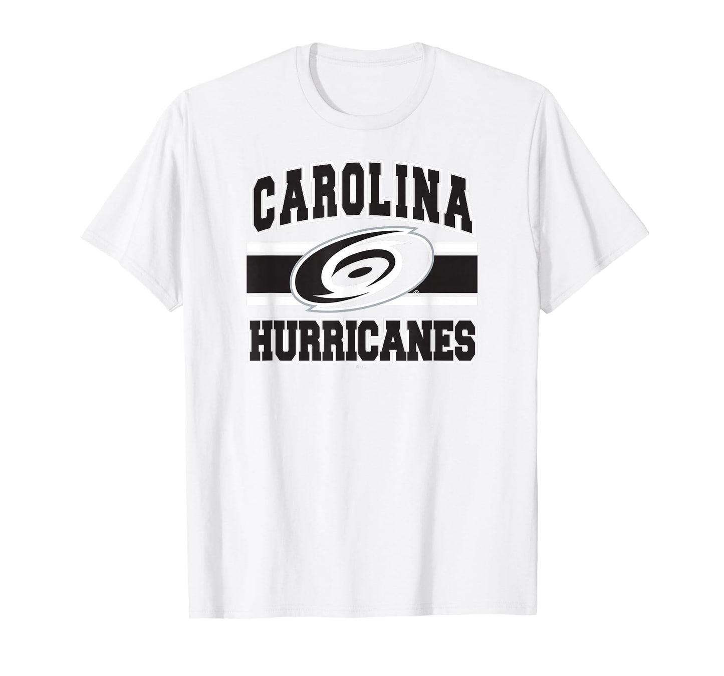 Carolina Hurricanes Stripe Red Officially Licensed T-Shirt