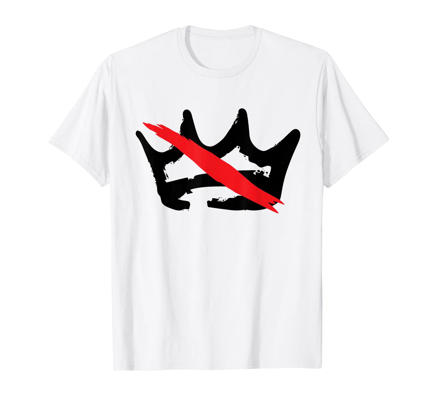 No Kings Shirt – Minimalist Rebellion Crown Graphic Tee T-Shirt
