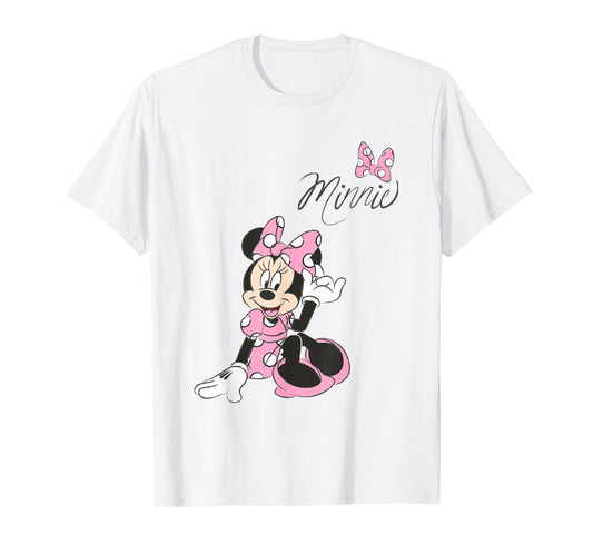 Disney Mickey Mouse and Friends Pink Polka Dots T-Shirt