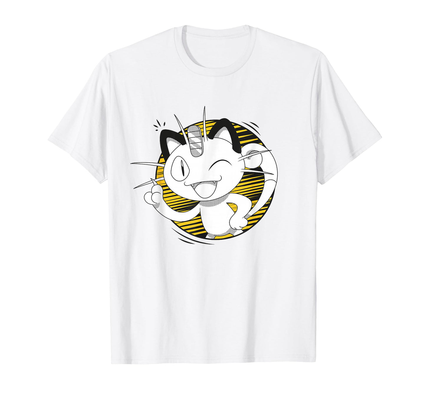 Pokémon Meowth That's Right! Winking Portrait T-Shirt