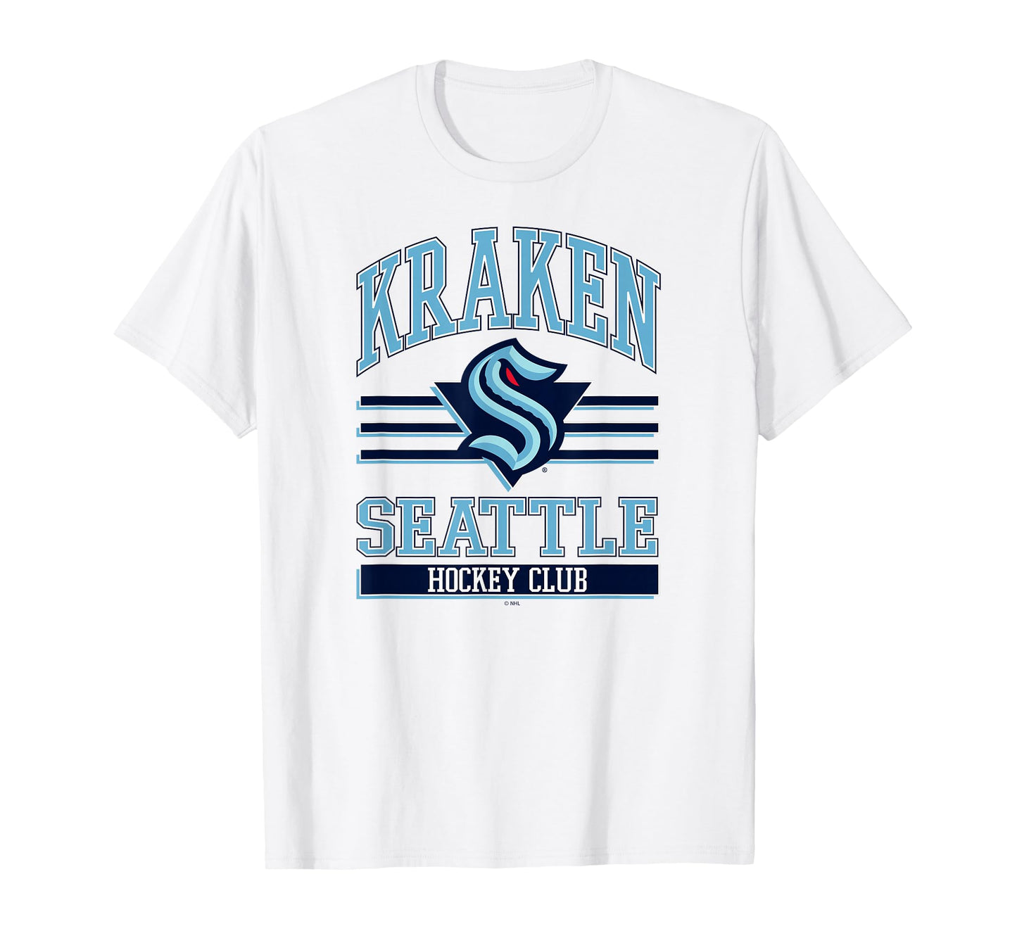 Seattle Kraken Hockey Club Gray Officially Licensed T-Shirt