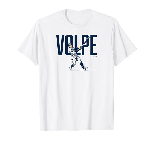 Anthony Volpe - Swing - New York Baseball T-Shirt