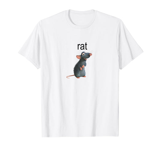 Disney Pixar Ratatouille Rat Summer Remy Logo T-Shirt