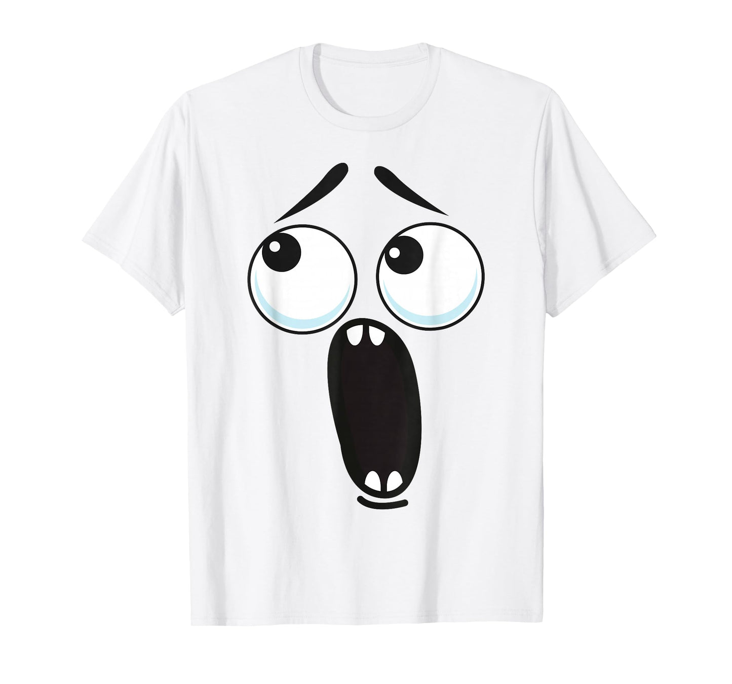 Creepy Carrots Face Funny Halloween Costume Kids and Adults T-Shirt