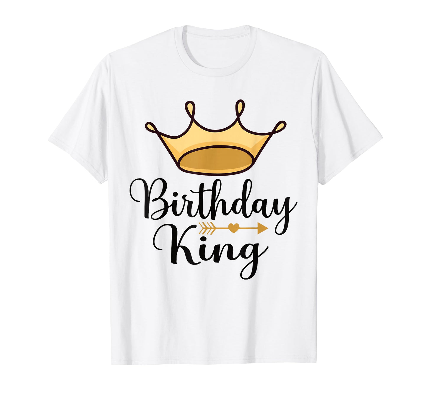 Birthday King Funny Boys Matching Boys Girls Kids 2024 T-Shirt