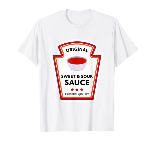 Sweet & Sour Sauce Condiment Group Costume T-Shirt