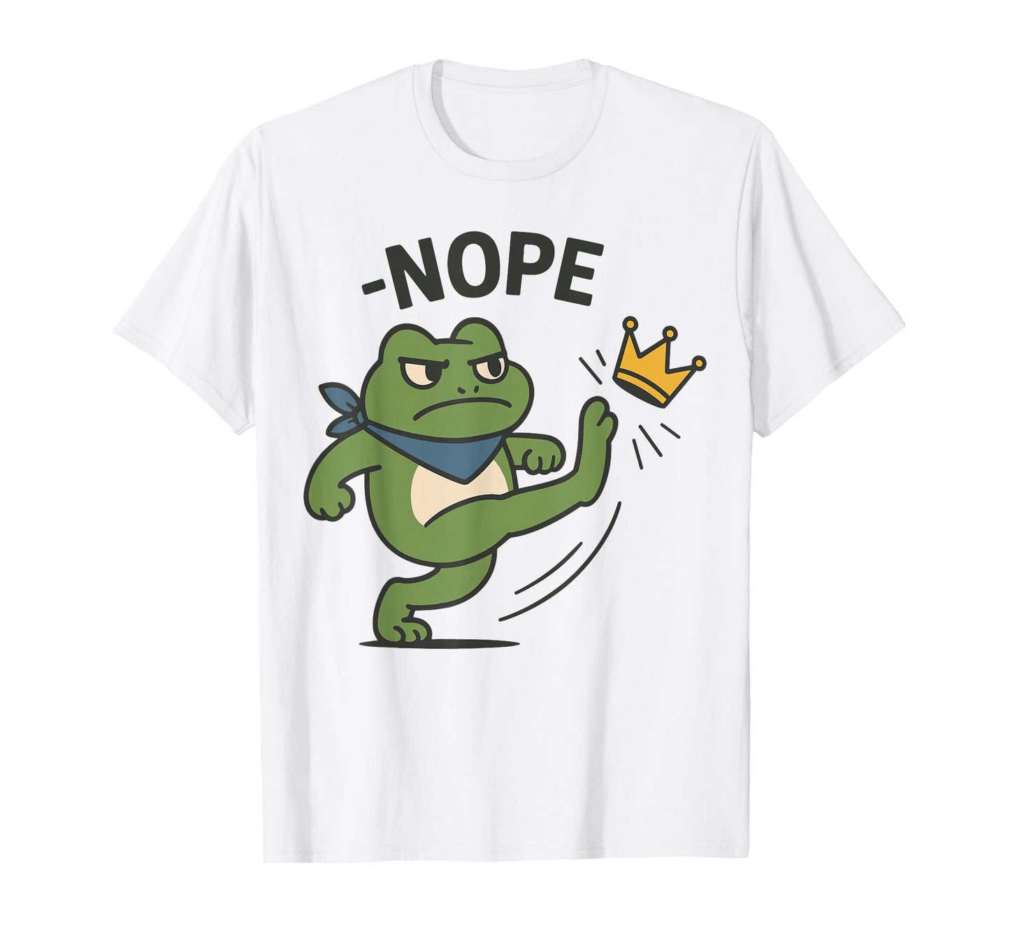 Portland Frog Protest Resist Nope No Kings Since 1776 T-Shirt