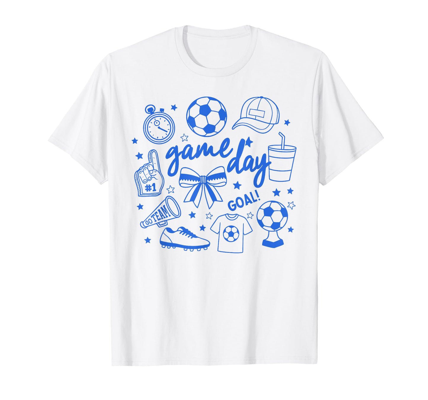Game Day Soccer Coquette Bow Men Women Kids T-Shirt