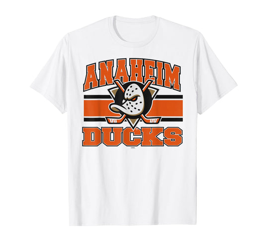 Anaheim Ducks Stripe Officially Licensed T-Shirt