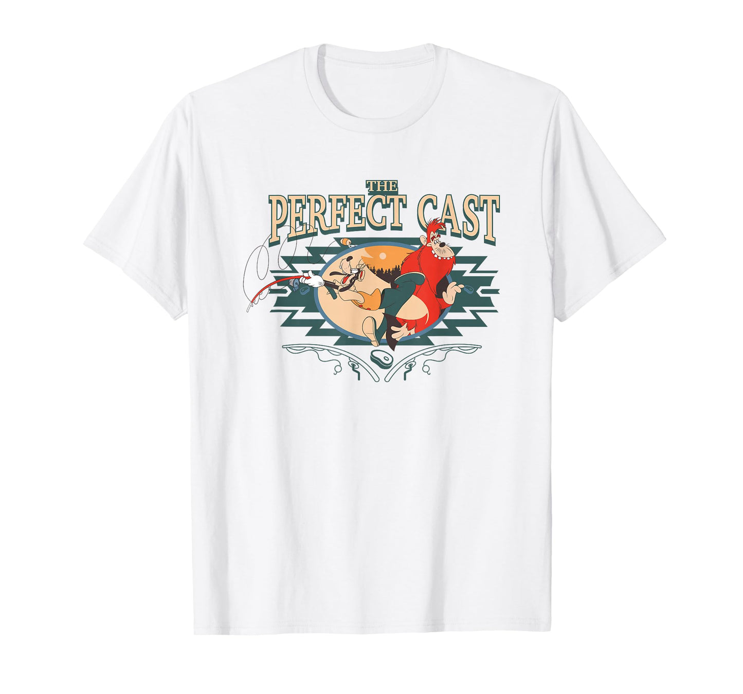 Disney A Goofy Movie The Perfect Cast Goody Bigfoot Poster T-Shirt