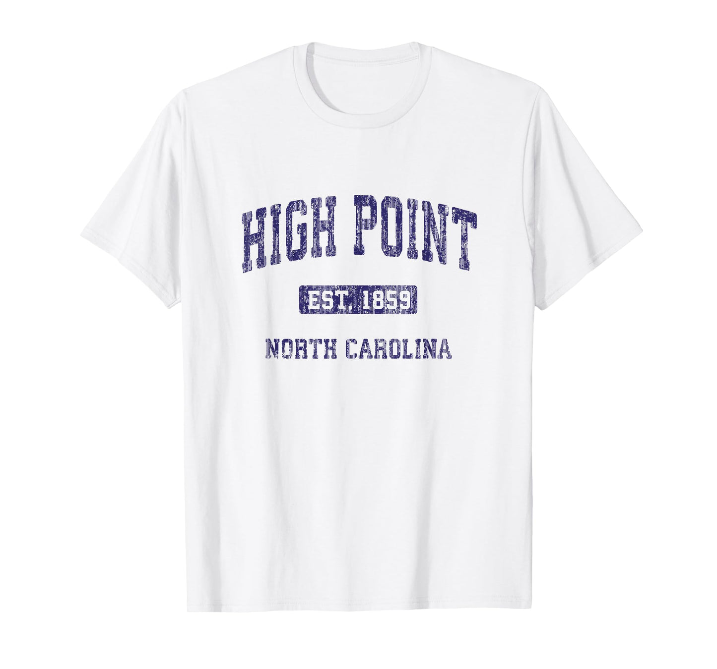 High Point North Carolina NC Vintage Athletic Sports Design T-Shirt