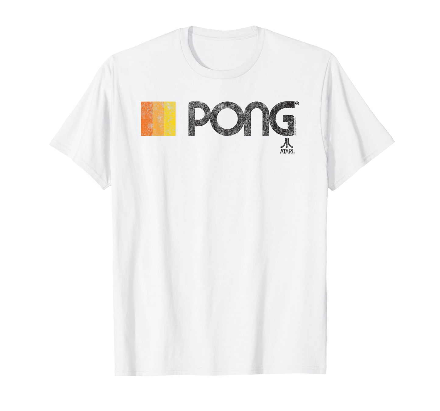 ATARI PONG Classic Video Game Retro Logo T-Shirt