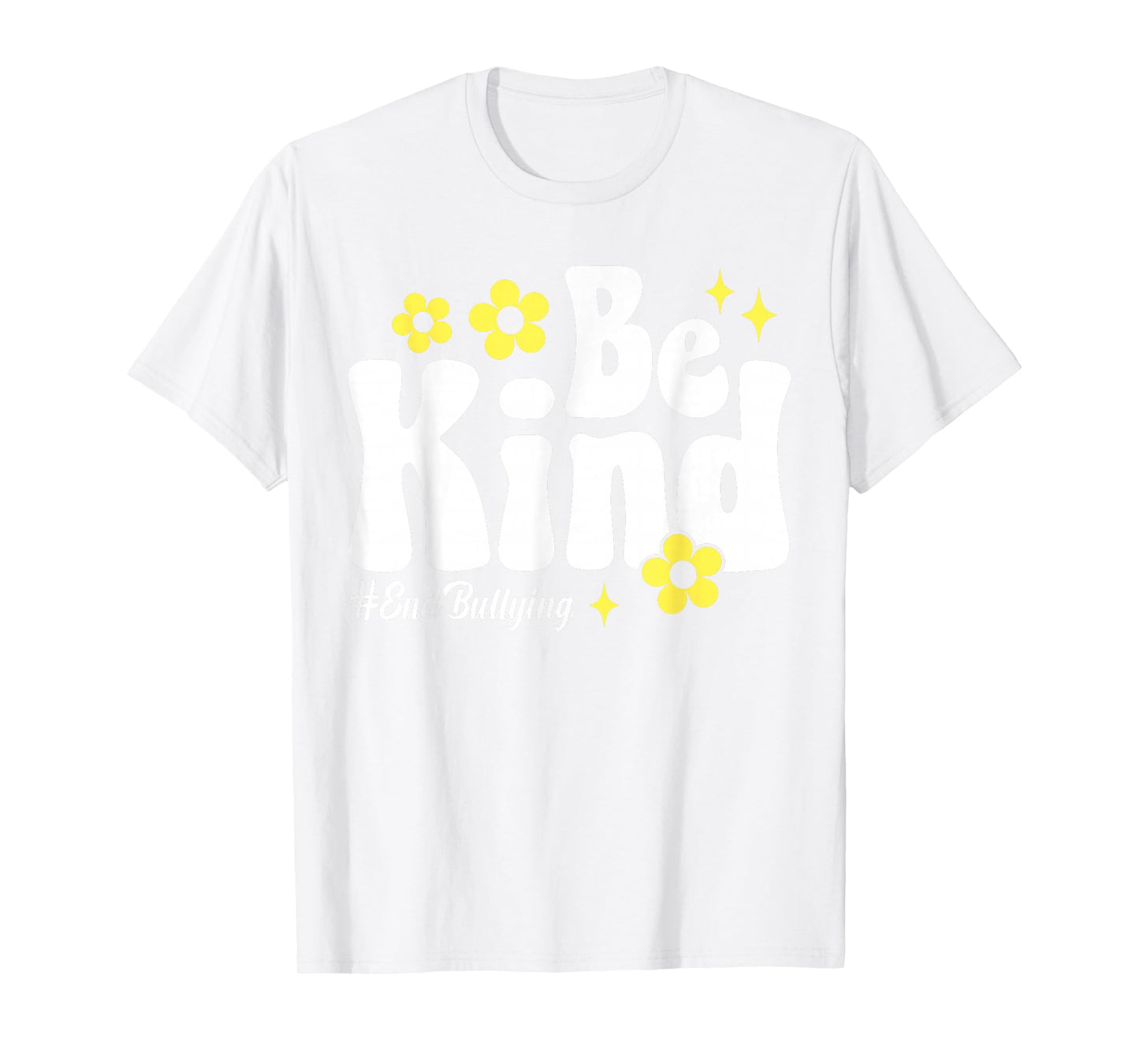 Unity Day Orange Anti Bullying Kids Be Kind Kindness Groovy T-Shirt
