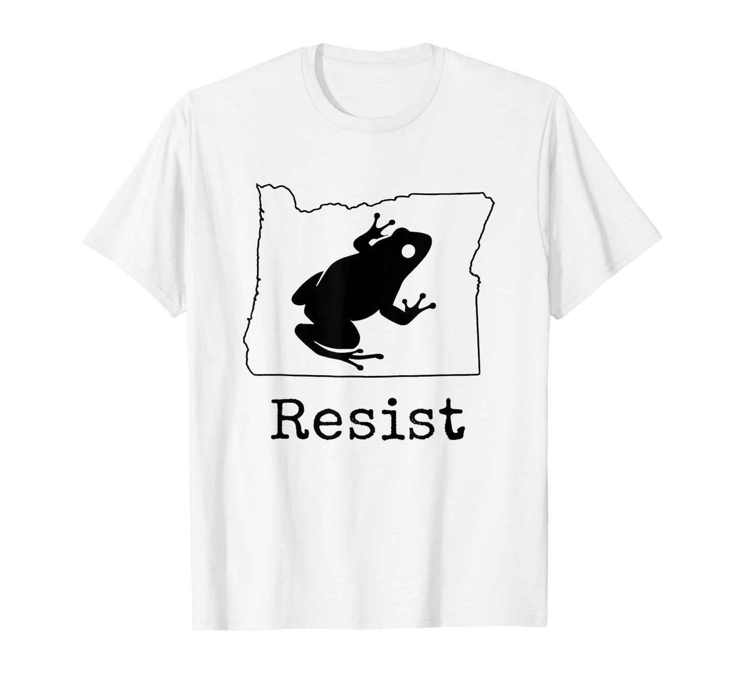 Portland Frog Protest Shirt Funny Portland Frog T-Shirt