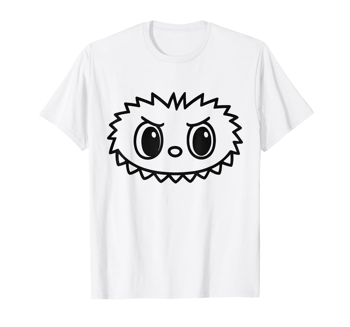 Monster Doll Face Halloween Angry Kawaii for Spooky Season T-Shirt